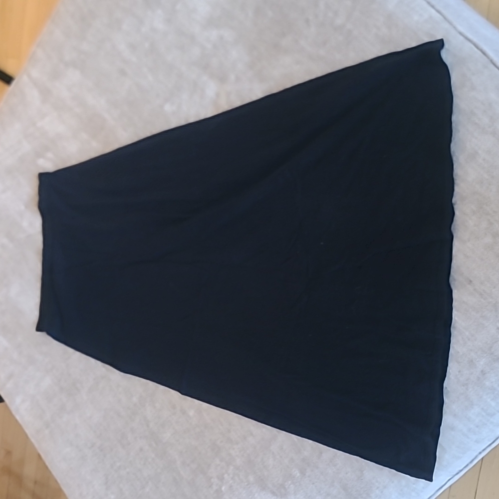Fresh Produce black skirt with elastic waist